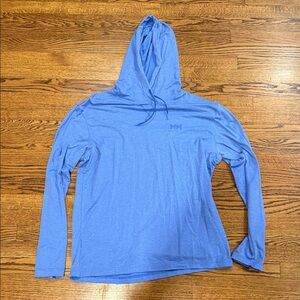 Helly Hansen Light Blue Pullover Hoodie